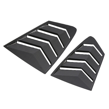 Car Modified Shutters Rear Triangular Side Window Stickers Suitable for 2020 Mazda 3 Aeira